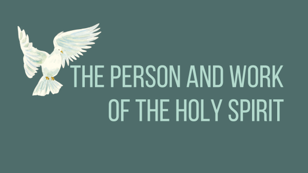 The Person and Work of the Holy Spirit Image