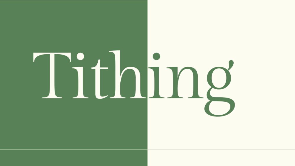 Tithing (CC)